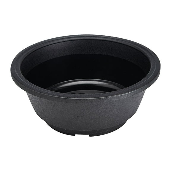 Linjieee Low Bowl Planter Ceramic Pots For With Saucers Indoor Set Of 1 Planters Modern Flower Pot With Hole For All House Herbs Flowers And Seeding Nursery