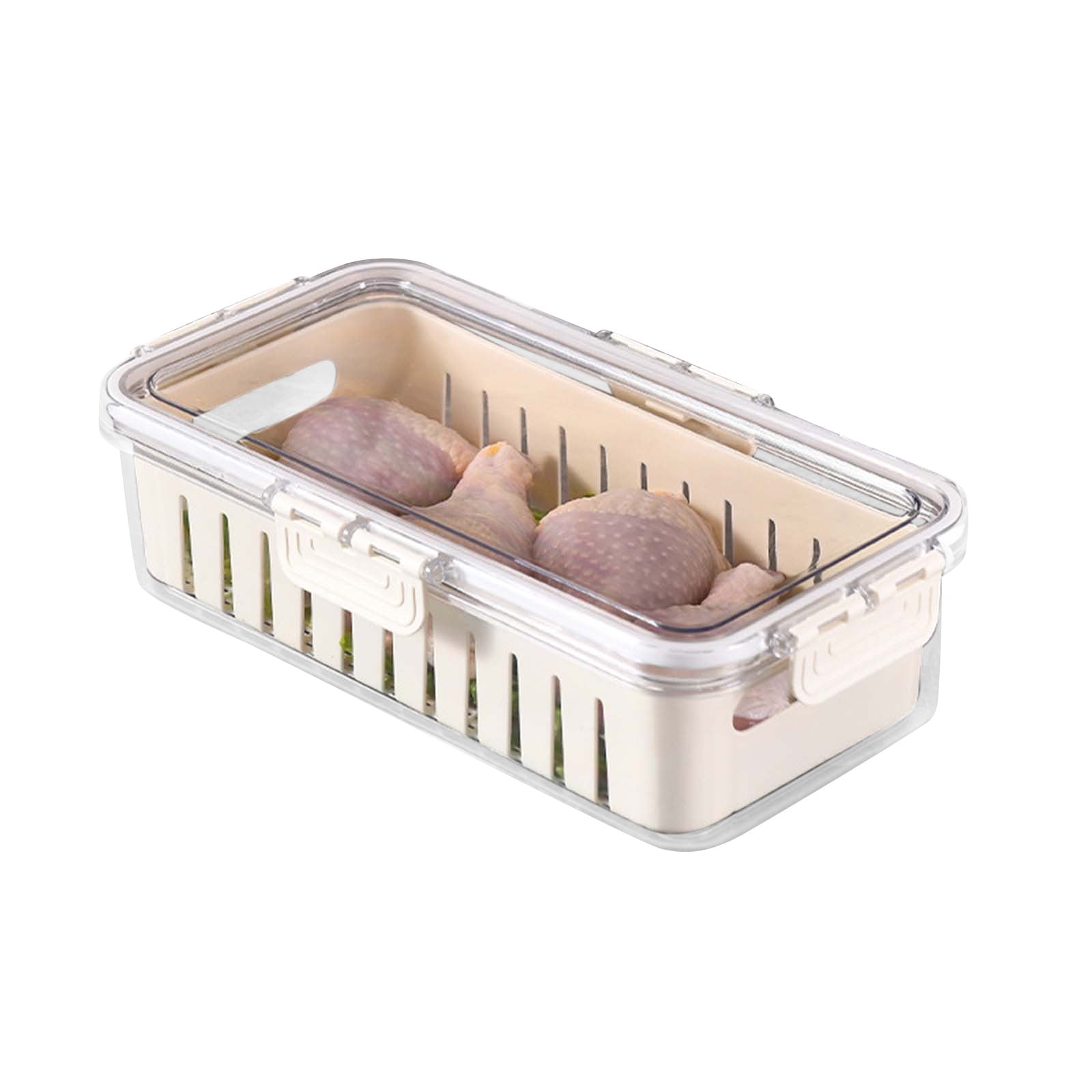 Linjieee Nesting Glass Food Storage Containers Divided Serving Tray