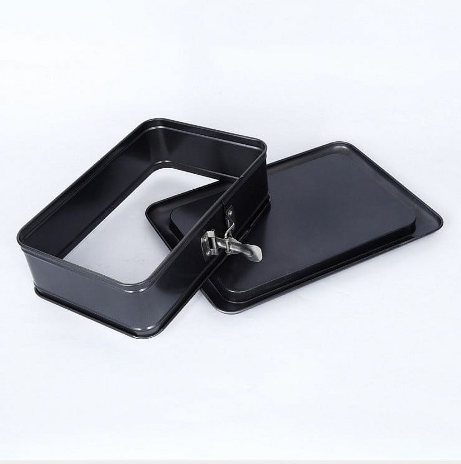 Linjieee Non Stick Cheesecake Pan Springform Pan Rectangle Cake Pan with Removable 9x13 Baking Pan