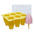 thumbnail image 1 of Heart Shaped Silicone Ice Trays Ice Cubes 2024 New Mould Homemade Shapes Silicone Ice Silicone Ice Maker Homemade Ice For Kids ( Star Fruit) 1pc, 1 of 3