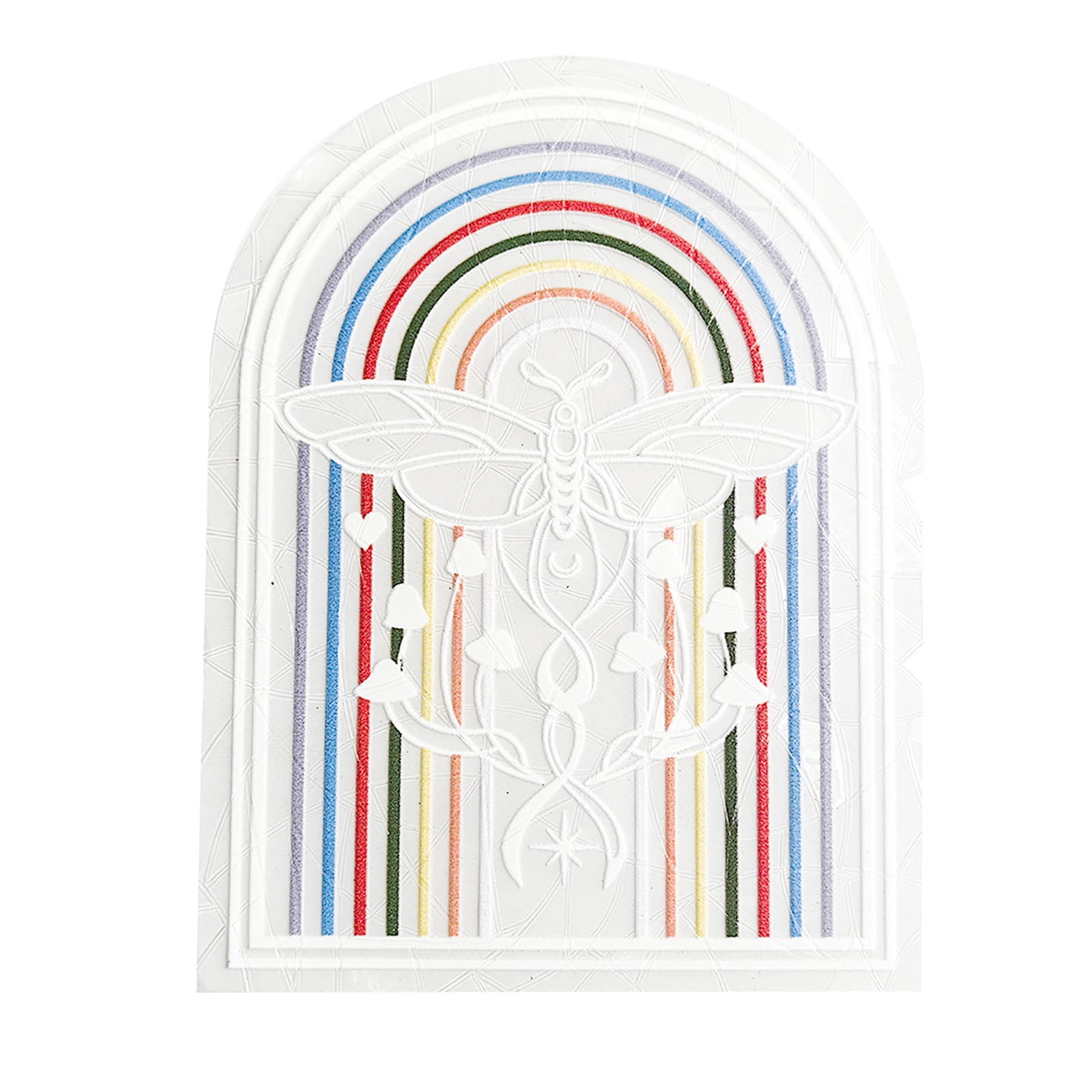 Linjieee Stickers for Cars Family Colorful Suncatcher Rainbow Static