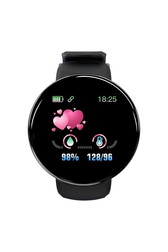Linjieee Watch with Earbuds inside Youth Watches Boys Analog Watch with Alarm Boys D18S BT4.0 Smart Watch Sleep Fitness Waterproof Watch, 1.44 Inch Upgraded Screen