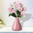thumbnail image 1 of Linjieee Zinnia Artificial Flowers Artificial Flower Flowers Rose Wedding Bouquetss Floral Rose Flower Silk Flower Hand Tied Bouquet Pink, 1 of 6