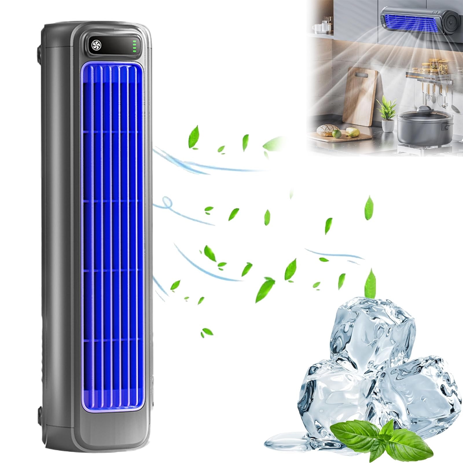 Linjieee7 Smart Home Devices Homekit Portable Fan Quiet With 3 Speeds