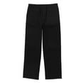 thumbnail image 1 of Linjinx Boys School Uniform Flat Front Pants Formal Trouser Wedding Outfit Black 6, 1 of 2