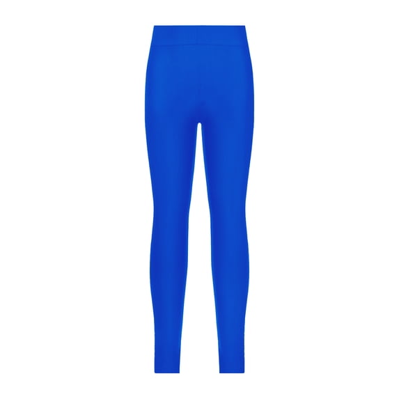 Linjinx Girls Athletic Leggings Kids High Waist Leggings Yoga Pants Leotards Gymnastic Sports Workout Royal Blue 16