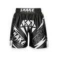 thumbnail image 1 of Linjinx Kids Boys Muay Thai Boxing Shorts MMA Kickboxing Trunks Martial Arts Grappling Bottoms Type L L/110, 1 of 5