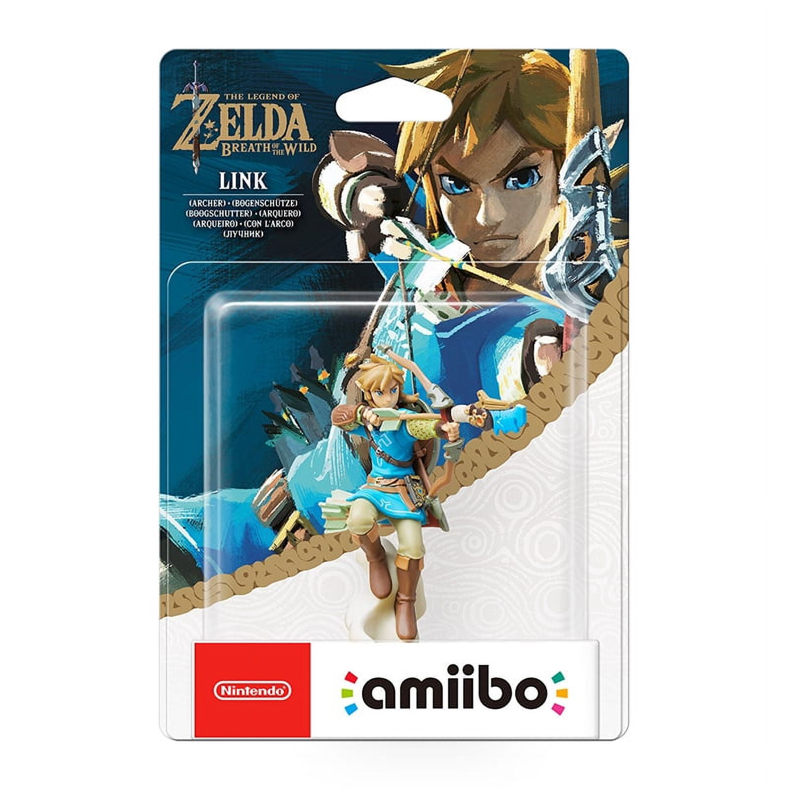 Link Archer Amiibo Legend of Zelda Series Breath of the Wild Nintendo  Switch 