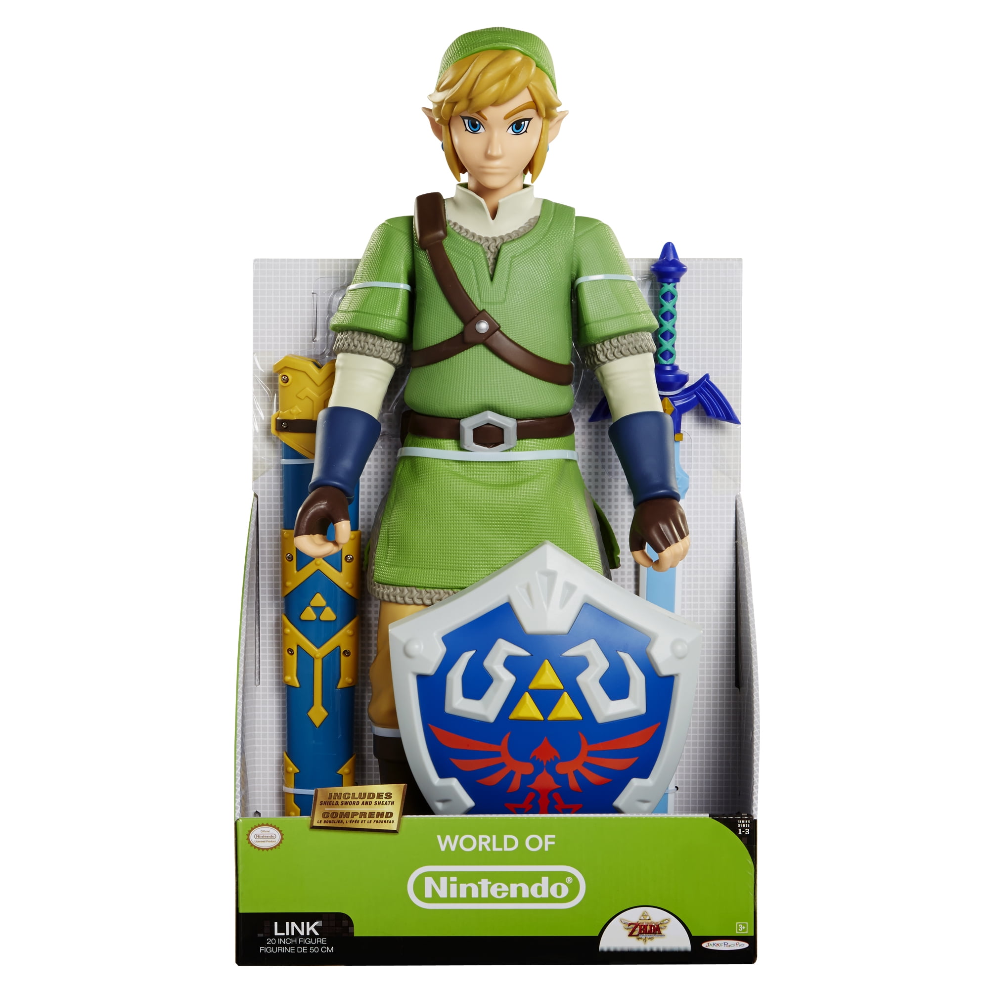  World of Nintendo 20 Deluxe Link Figure : Toys & Games