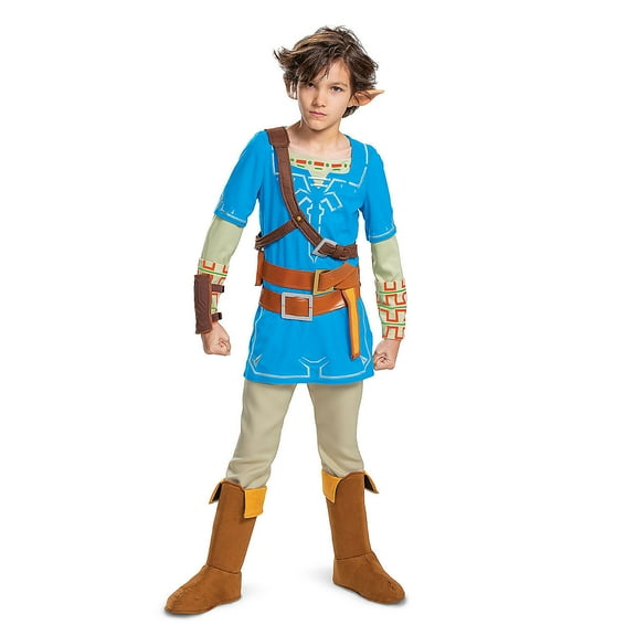 Kids Prestige The Legend of Zelda: Breath of the Wild Link Costume - Medium 7-8