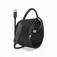 thumbnail image 1 of Link Cable 26 FT with Signal Booster Compatible with Meta/Oculus Quest 3, Quest2/Pro/Pico4 Accessories and PC/SteamVR, High Speed Data Transfer, USB 3.0 to USB C Cable for VR Headset, Black, 1 of 1