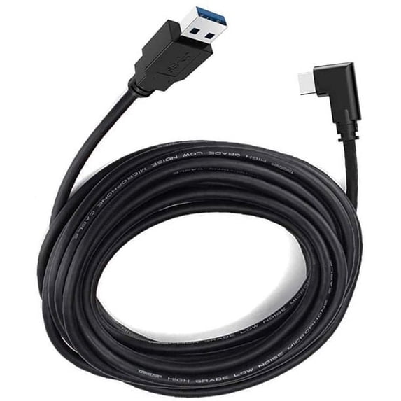 Link Cable Compatible with Oculus Quest Link Cable 16FT, VR Link Headset Cable Fast Charing & PC Data Transfer USB C 3.2 Gen1 Cable Compatible with Oculus Quest 2 Headset and Gaming PC