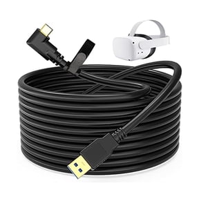 Link Cable for Oculus Quest, Charger Cable for Vr Quest 2, Compatible Pc High-Speed Transfer Fast Charging USB 3.0 to Type C for Oculus Quest 2 Headset and Gaming Pc (10ft 3m)