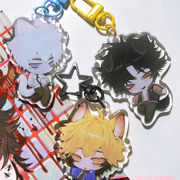 Link Click Acrylic Keychains! (1 keychain)