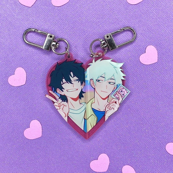 Link Click Acrylic Keychains - Lu Guang Cheng Xiaoshi Anime Merch (1 keychain)
