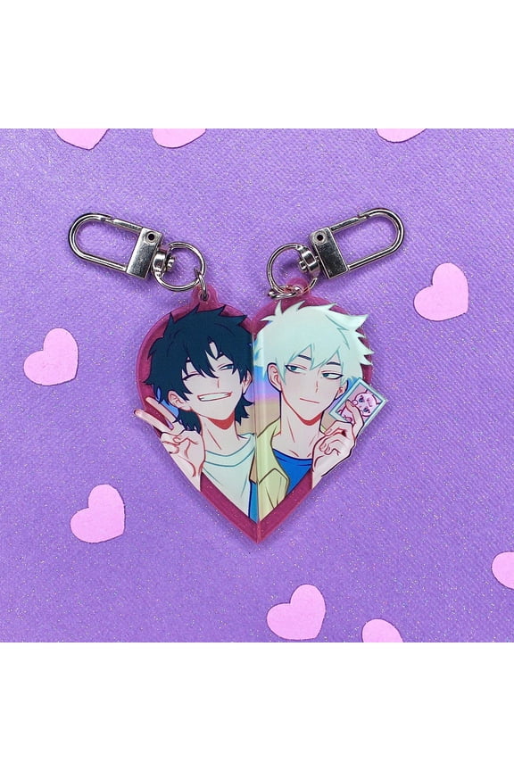 Link Click Acrylic Keychains - Lu Guang Cheng Xiaoshi Anime Merch (1 keychain)