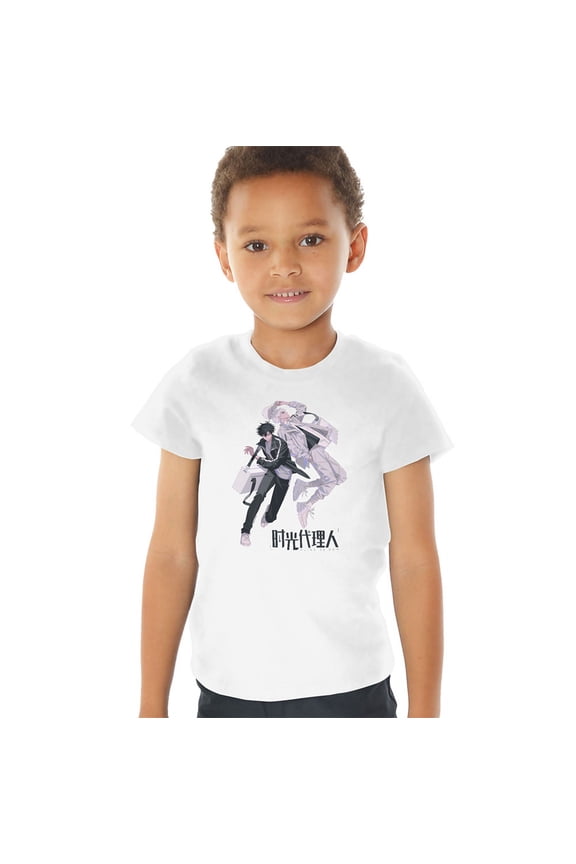 Link Click Action Time Photography Kids T Shirt (4) for Toddler Boys and Girls, White