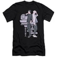 thumbnail image 1 of Link Click Past or Future Let Them Be Unisex Adult Canvas Brand T Shirt, Black, Medium, 1 of 3
