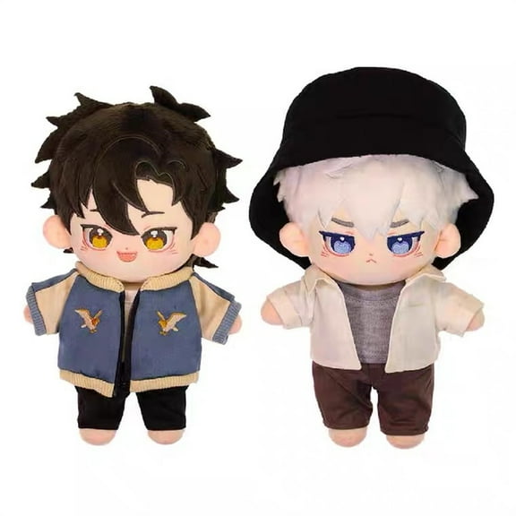 Link Click Shiguang Daili Ren Cheng Xiaoshi Lu Guang BL Plush 20cm Doll Body Clothes Outfit Toy Cosplay Fan TGCF Gift Cute C