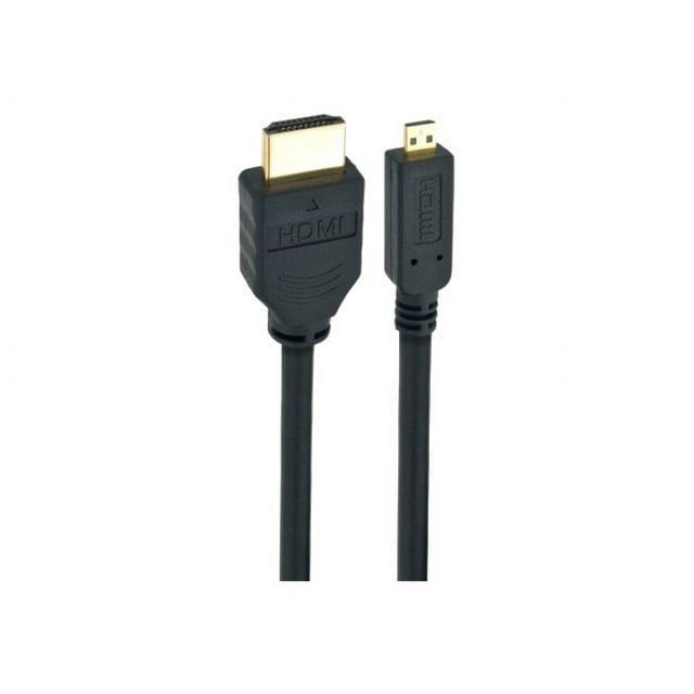 Link Depot 15' Gold Plated HDMI to HDMI Micro High Speed HDMI Cable with Ethernet
