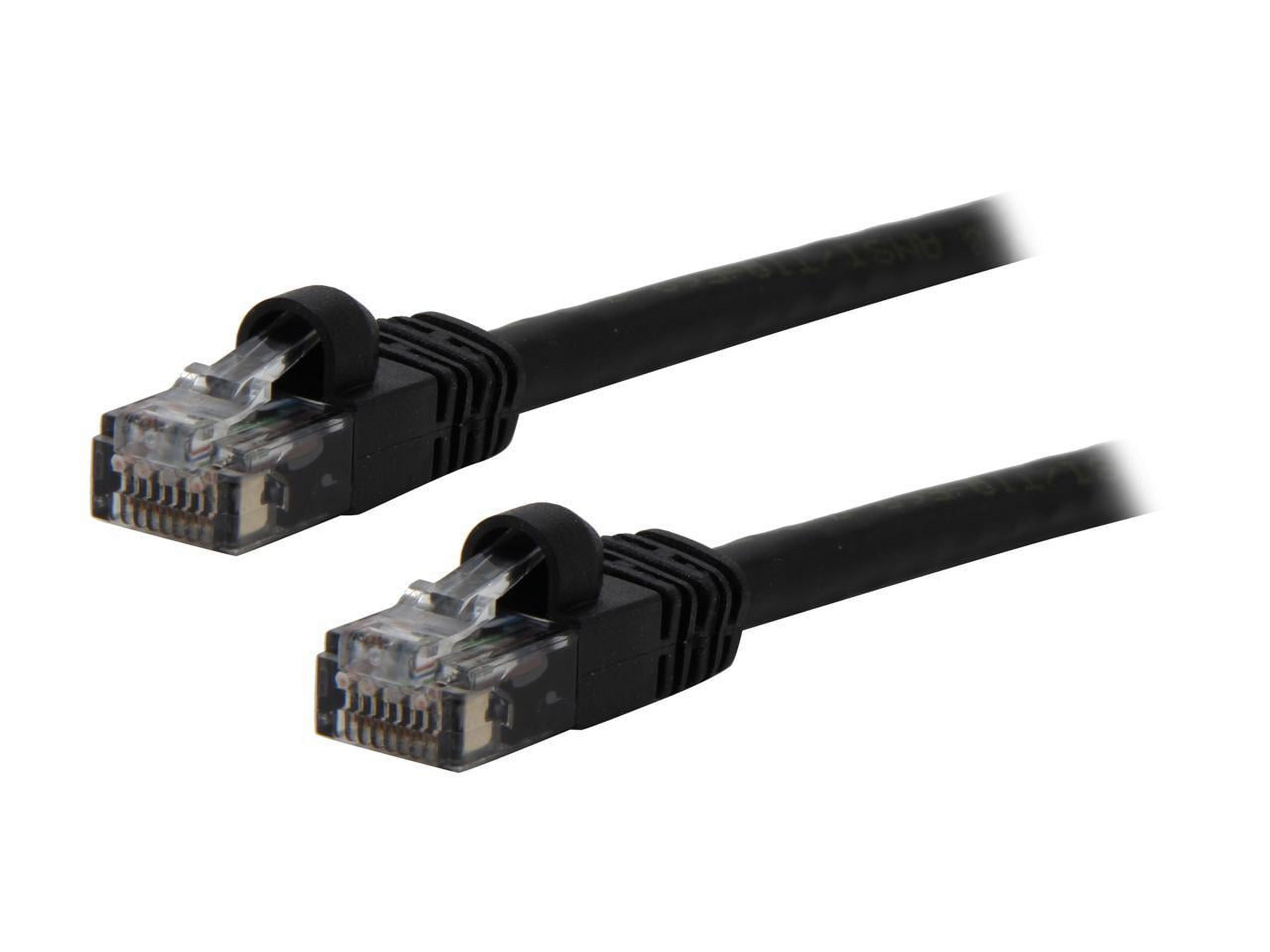 Link Depot C6M-10-BKB 10 ft. Cat 6 Black Network Cable - Walmart ...
