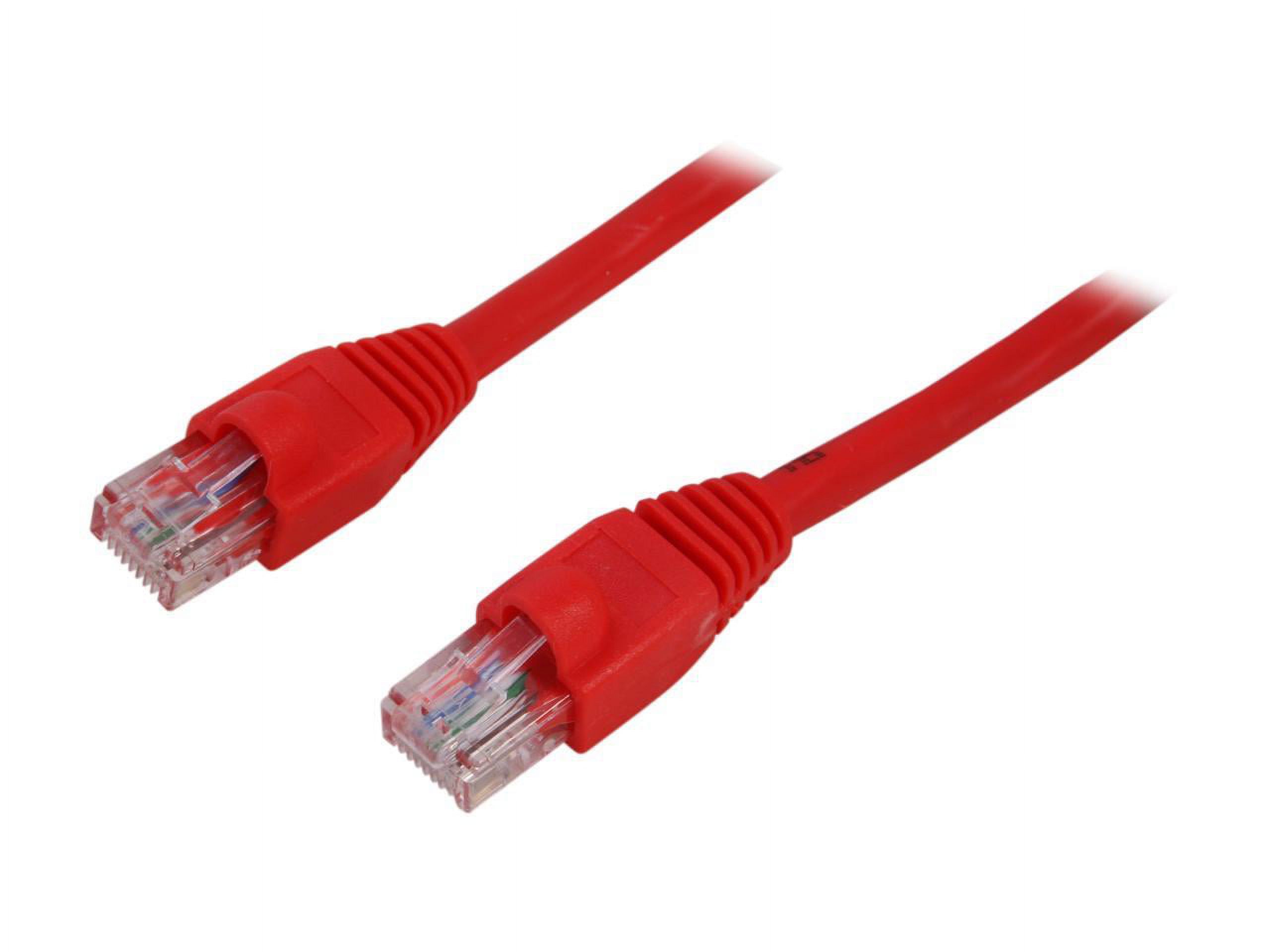 Link Depot C6M-14-RDB 14 ft. Cat 6 Red Network Cable - image 1 of 3