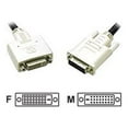 thumbnail image 1 of Link Depot DVI-10-DD-MF Black DVI-D male to DVI-D female Cable, Black, 1 of 3