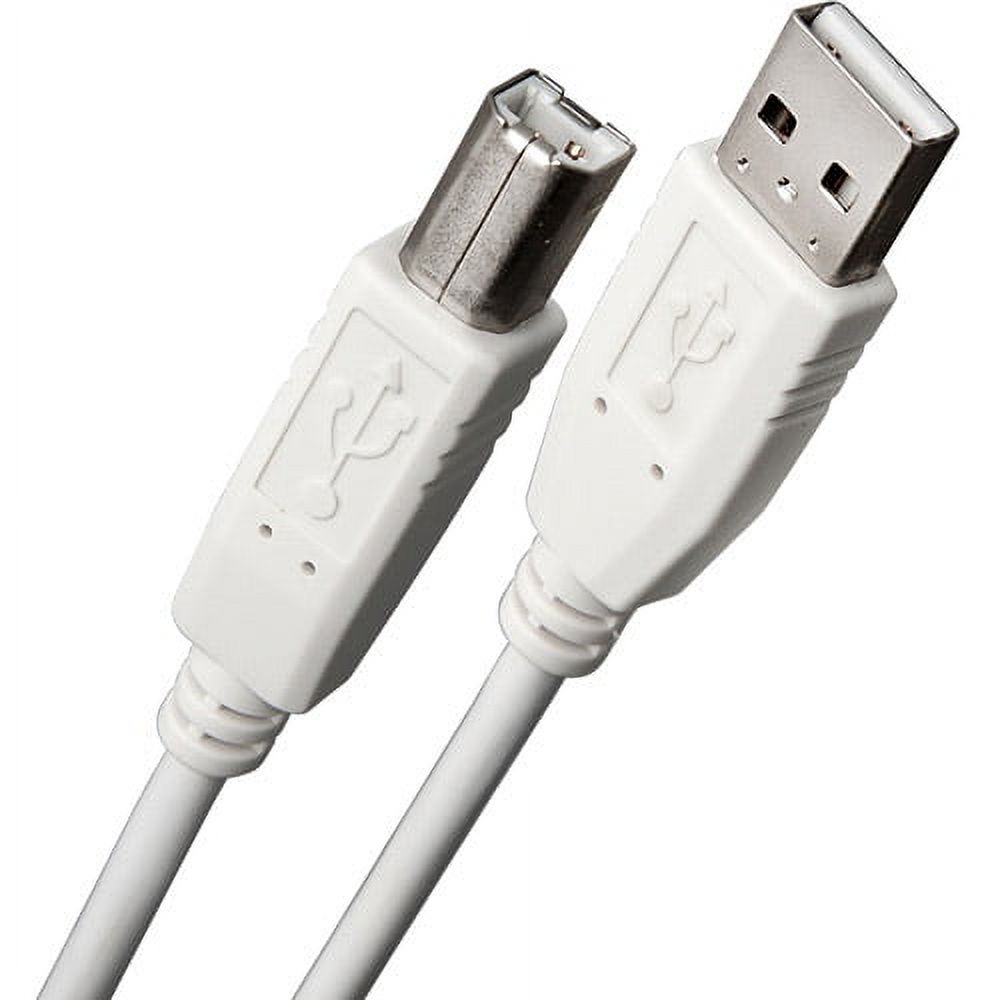 Link Depot Usb20 A To B Cable 6 White