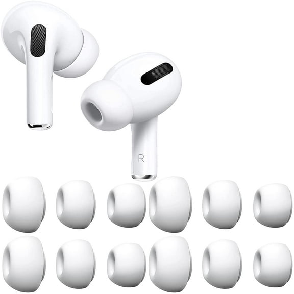 Link Dream Earbud Tips Replacement for AirPods Pro, White, 3 Pack