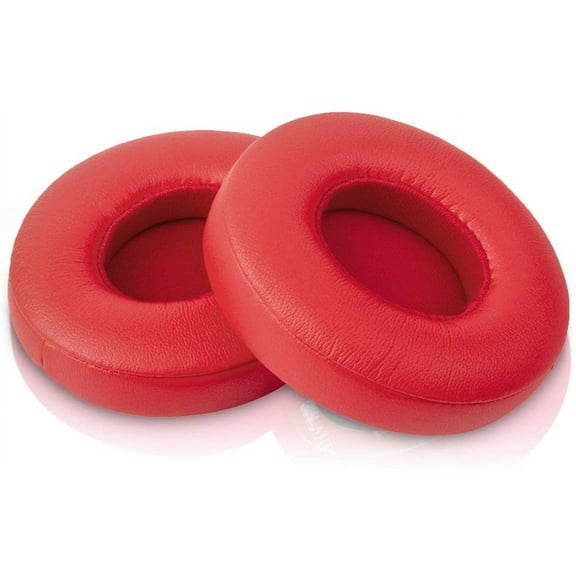 Link Dream Replacement Ear Pads for Beats Solo 2 Solo 3 - Replacement Ear Cushions Memory Foam Earpads Cushion Cover for Solo 2 & Solo 3 Wireless Headphone (White)