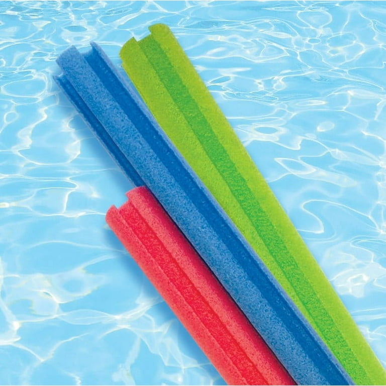 Link’Ems- 4 Pack Connecting Interlocking Swimming Pool Noodles- Colors will  vary