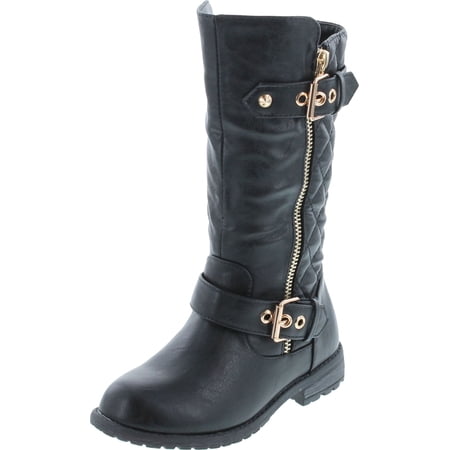 Link Girls Mango-21K New Knee High Flat Riding Boots Shoes