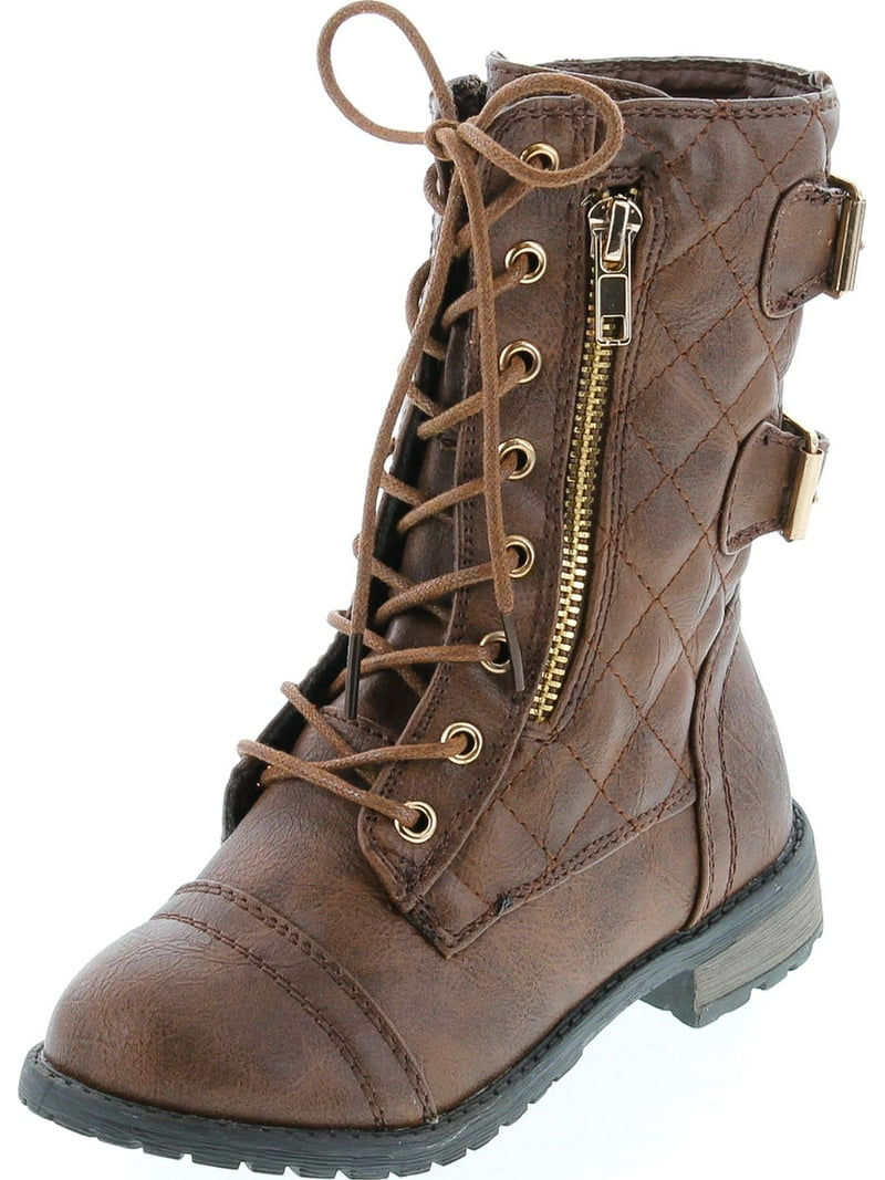 靴 Double Belt Ankle Boots Ladies Y2K Grunge / Punk / Biker Boot / Black Leather