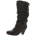 thumbnail image 1 of Link Little Girl's Pauline-38 Kitten Heel Boots with Decorative Buckles, 1 of 2