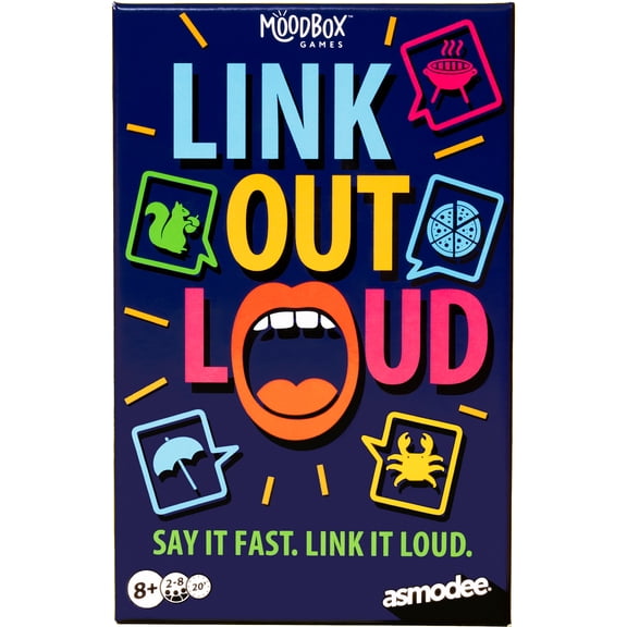 Link Out Loud Family Party Card Game for Ages 8+, from Asmodee