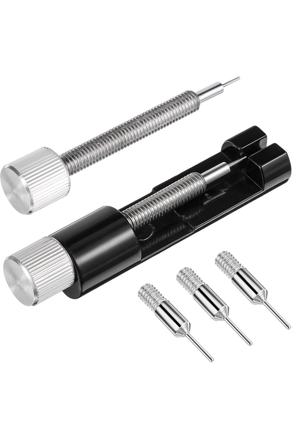 Link Remover Tool for Watches Adjust and Remove Bracelets Tools with Extra   Alloy Spring Bar Remover for Watches Repair Adjustment Black 2.165 x 0.551 Inches