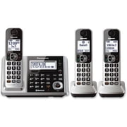 Cordless BT TAD 3 Handsets Slv