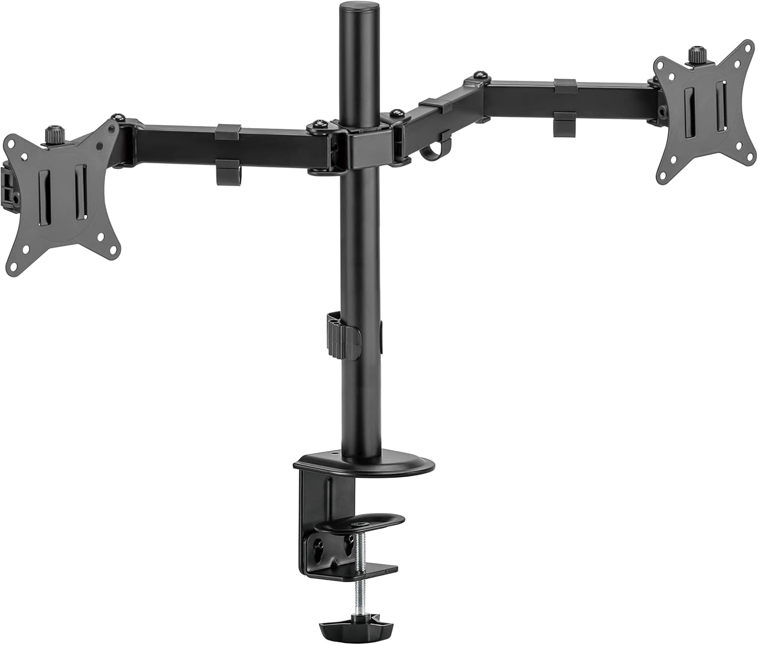 Link2Home Articulating Dual Monitor Mount for 17–32 Inch Screens