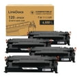 thumbnail image 1 of LinkDocs 120 Toner Cartridge Replacement for Canon 120 CRG-120 2617B001AA High Yield for Canon ImageCLASS D1100 D1120 D1320 D1350 D1150 D1180 D1170 D1370 Printer (Black 4 Pack), 1 of 5