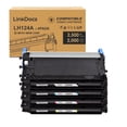 thumbnail image 1 of LinkDocs 124A Toner Cartridge Compatible for 124A 124 Q6000A Q6001A Q6002A Q6003A used with Color Laserjet 2600n 2600 1600 2605 2605dn 2605dnt CM1015 CM1017 MFP Printer (4 Color Combo Pack), 1 of 5