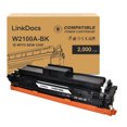 thumbnail image 1 of LinkDocs 210A Black Compatible Toner Cartridges (with New Chip) Replacement for HP 210A W2100A BK used with HP Color Laserjet Pro MFP 4301fdw 4301fdn Pro 4201dw 4201dn Series Printer, 1 of 5