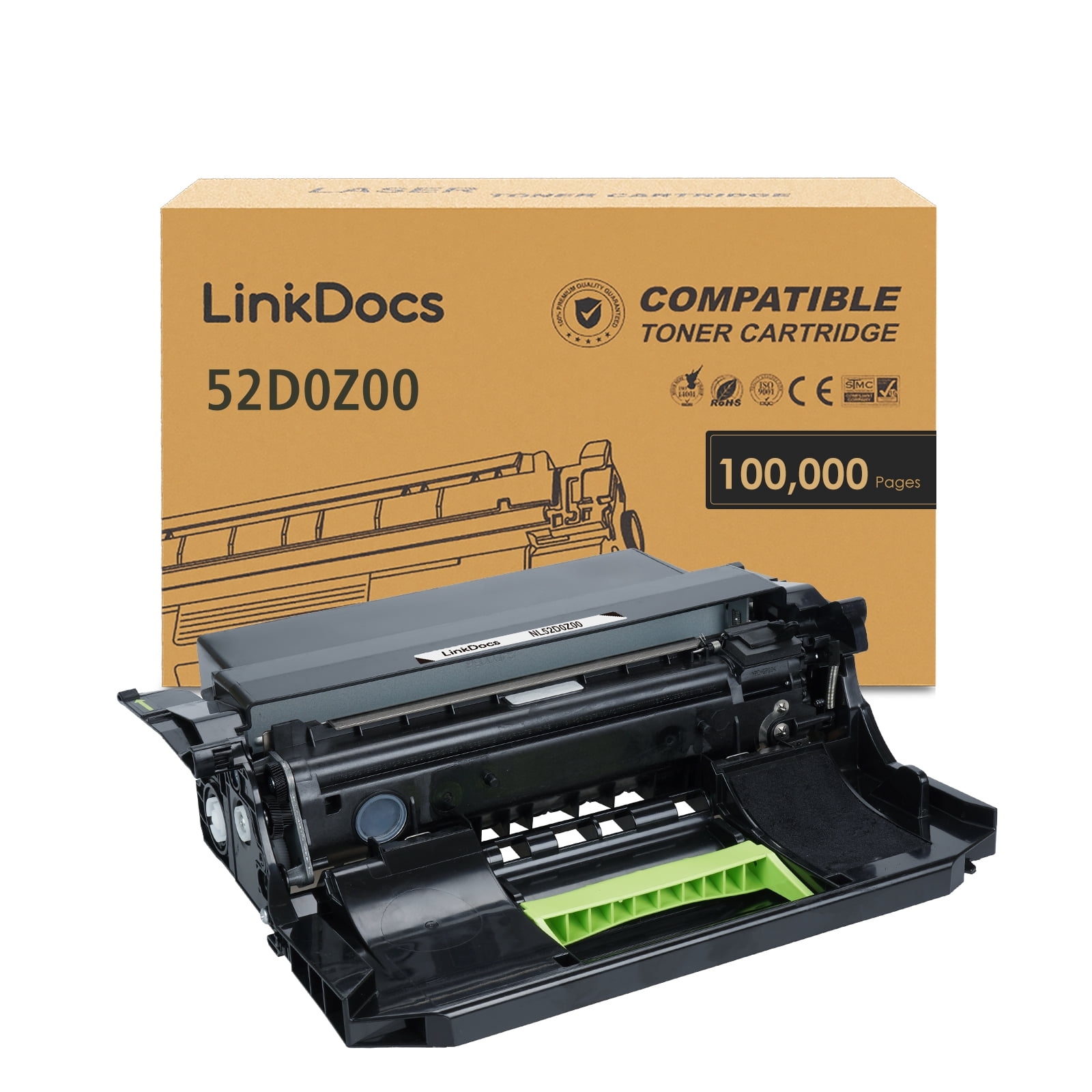 LinkDocs 52D0Z00 Replacement Imaging Unit for Lexmark MS710, MS711