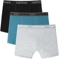 thumbnail image 1 of LinkShare Men's Underwear Boxer Briefs Cotton Stretch Trunks Short Leg Underwear for Men 3-Pack Multicolor-M, 1 of 8