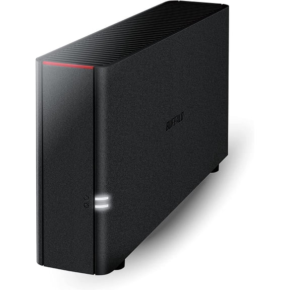 LinkStation 210 4TB 1-Bay NAS Network Attached Storage with HDD Hard Drives Included NAS Storage That Works as Home Cloud or Network Storage Device for Home