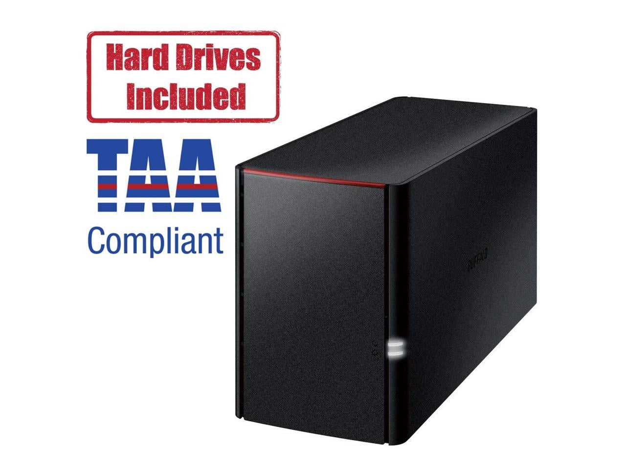 LinkStation 220 4TB Personal Cloud Storage with Hard Drives Included (LS220D0402)