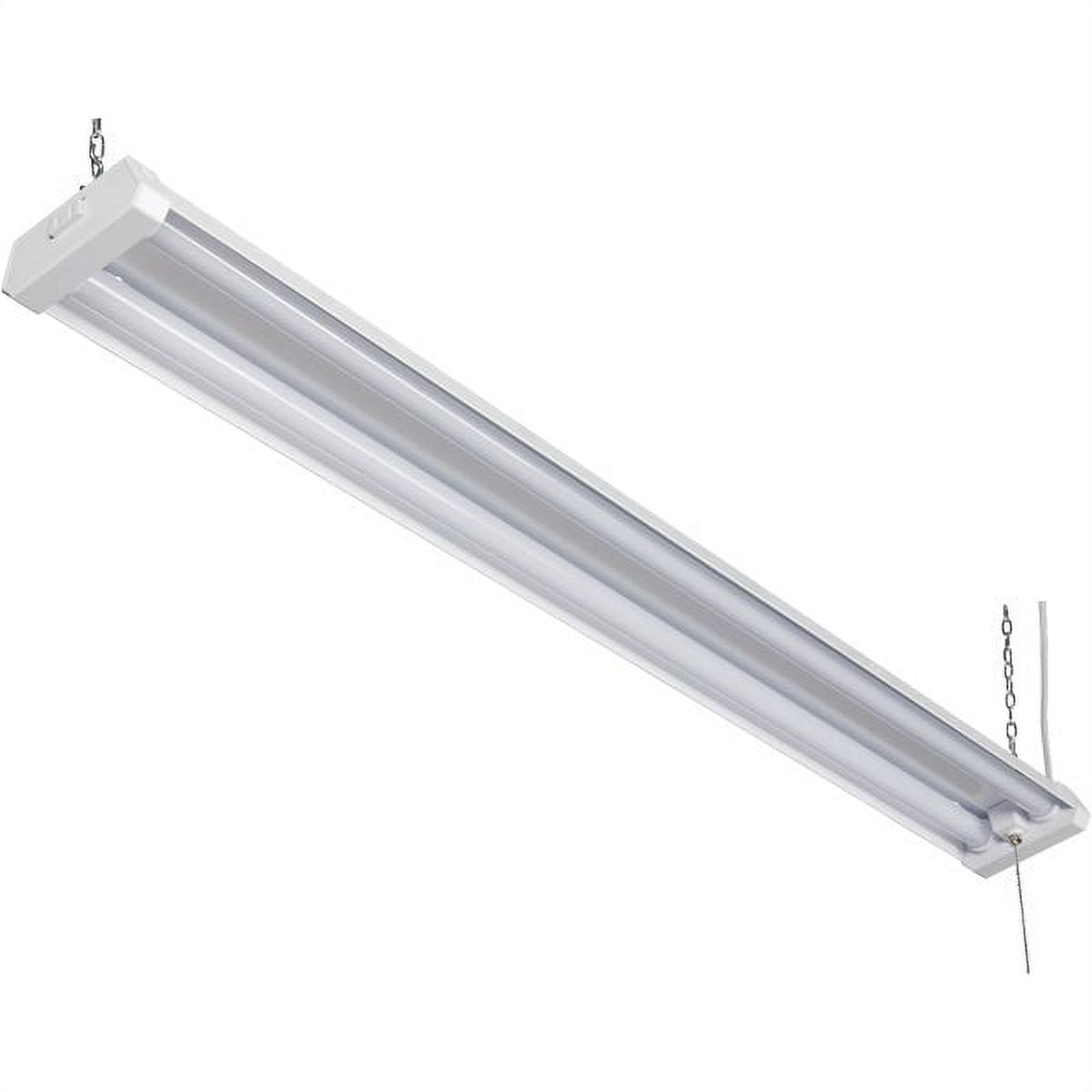 Do it Best Tools LED Shop Light Fixture Linkable - 2 Bulb, 4 Ft, White, Daylight White