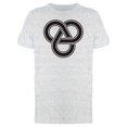 thumbnail image 1 of Linked Circle Triangle T-Shirt Men -Image by Shutterstock, Male XX-Large, 1 of 2