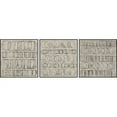 thumbnail image 1 of Linked Shapes Triptych, 1 of 4