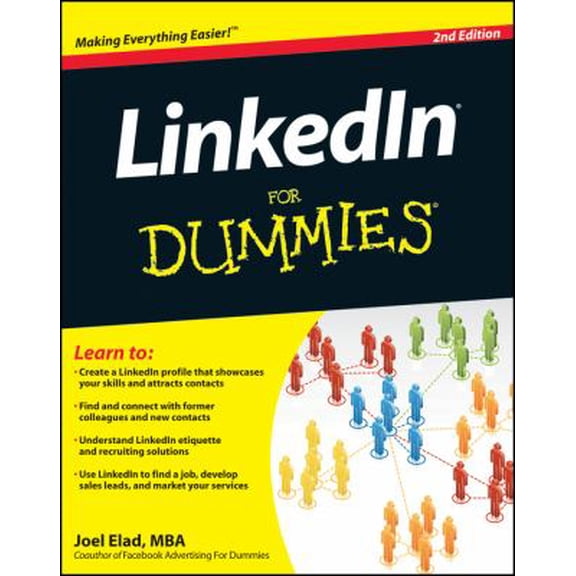 Pre-Owned Linkedin for Dummies (Paperback) 047094854X 9780470948545