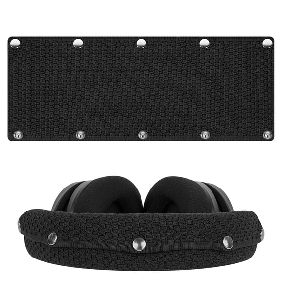 Linkidea Headband Protector Compatible with M50X, Cloud II, Stealth 700 Gen 2, Kraken 7.1 V2, G PRO, DT 990 PRO, SHP9500 (Black)